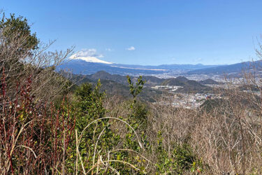 城山(じょうやま)｜伊豆の国市｜頂上からの富士山目指して低山ハイキング