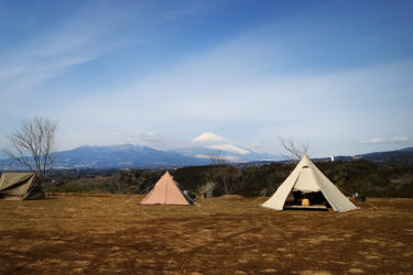 negura campground｜函南町｜富士山から駿河湾を見渡せる絶景のキャンプ場